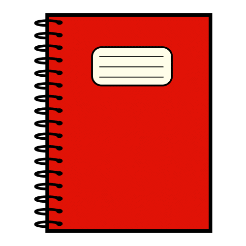 Pictograma ARASAAC de caderno