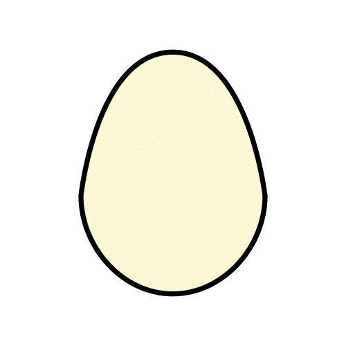 Pictograma ARASAAC de ovo