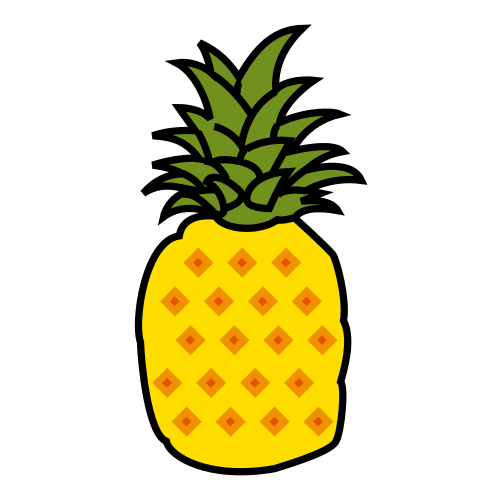 Pictograma ARASAAC de abacaxi