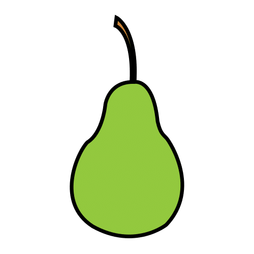 Pictograma ARASAAC de pera