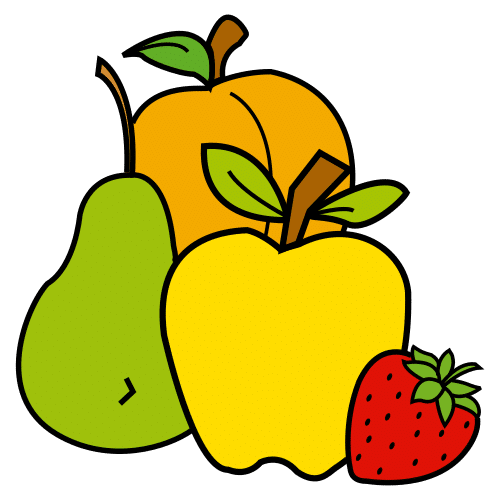Pictograma ARASAAC de fruta