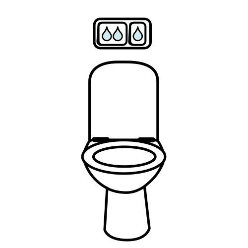 Pictograma ARASAAC de vaso sanitário